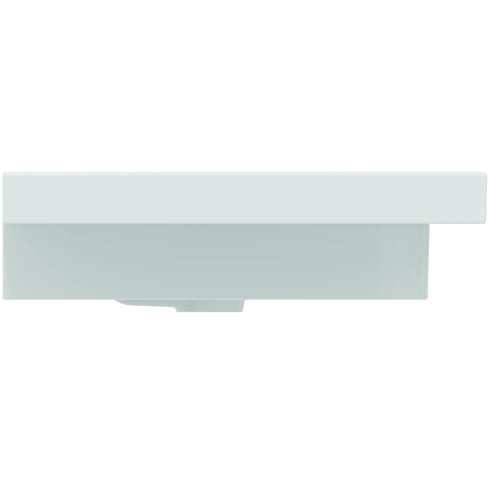 Etajerli Lavabo 1010x510x150 mm, 1 tek batarya delikli, taşma delikli