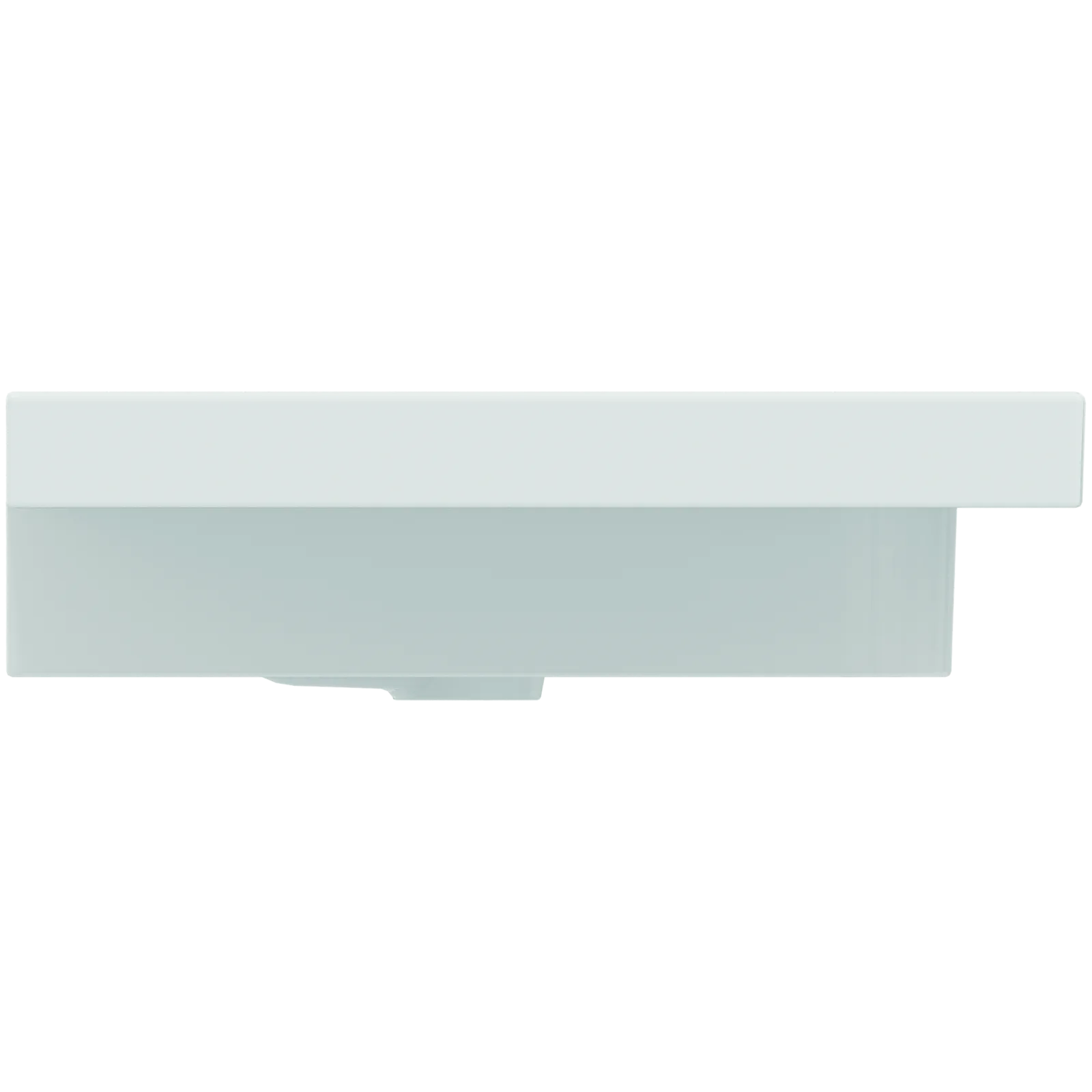 Etajerli Lavabo 1210x510x150 mm, 1 tek batarya delikli, taşma delikli