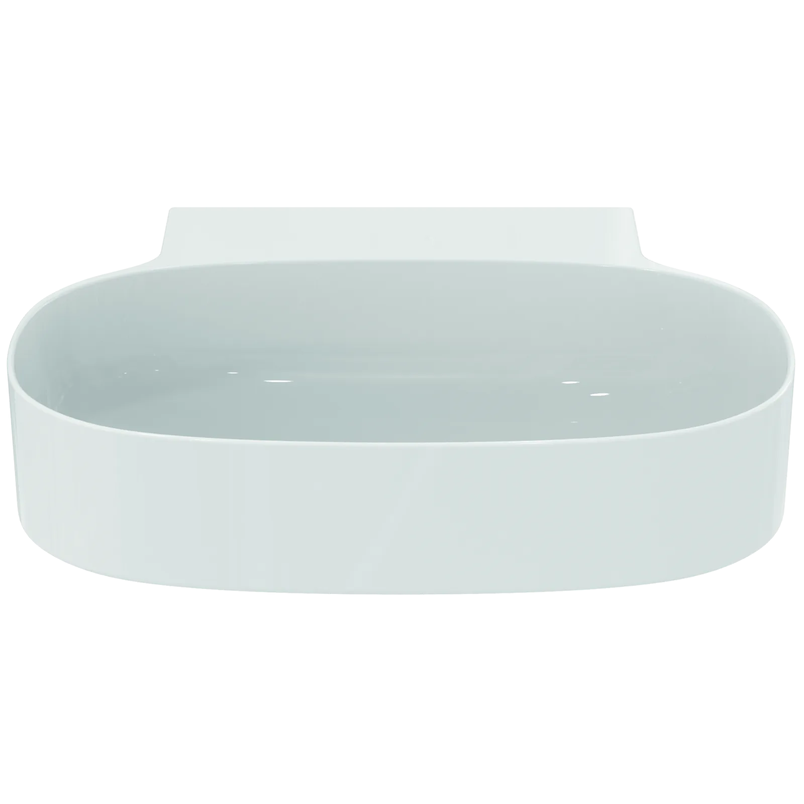 Lavabo 500x480x135 mm, batarya deliksiz, taşma deliksiz