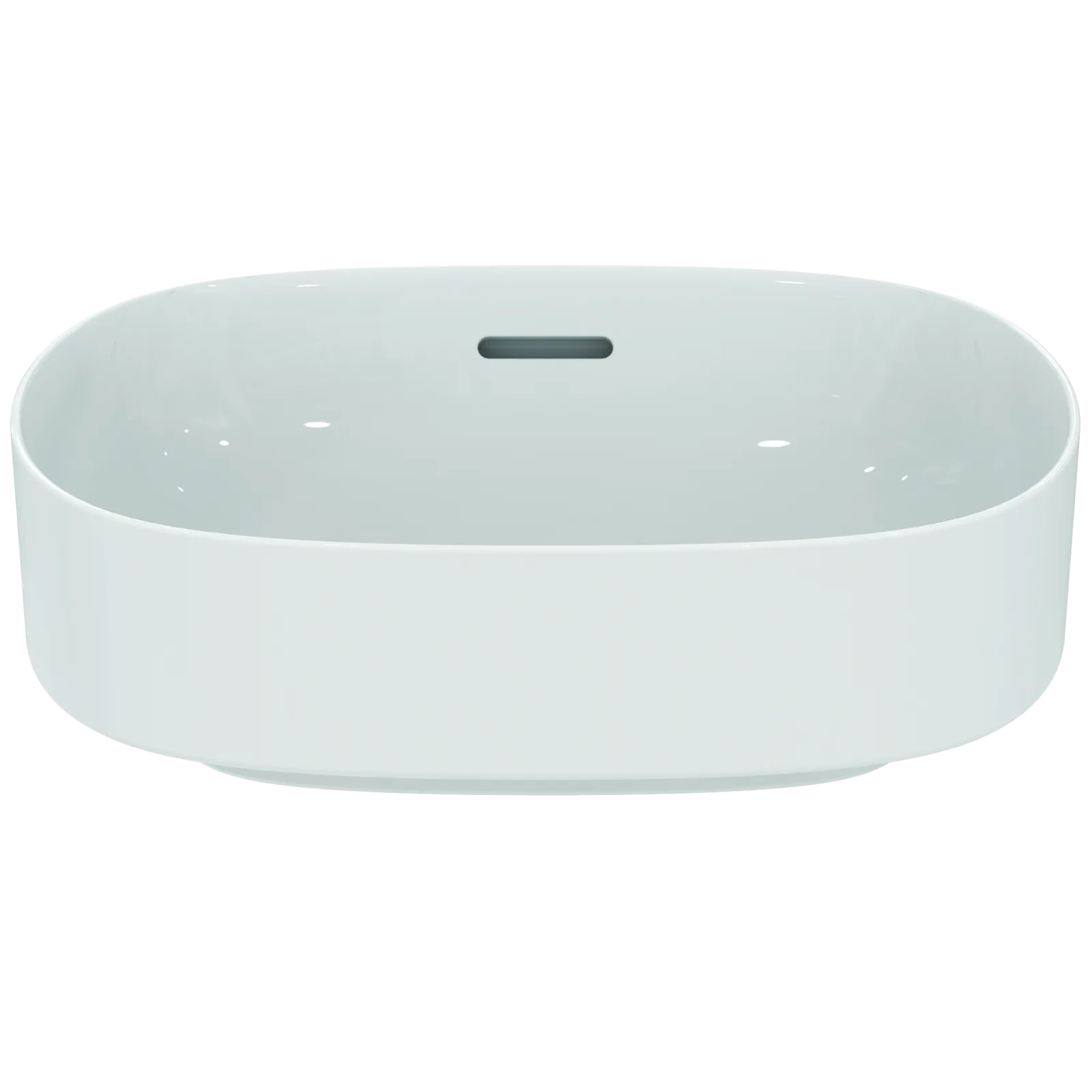 Çanak Lavabo 450x380x155 mm, batarya deliksiz, taşma delikli