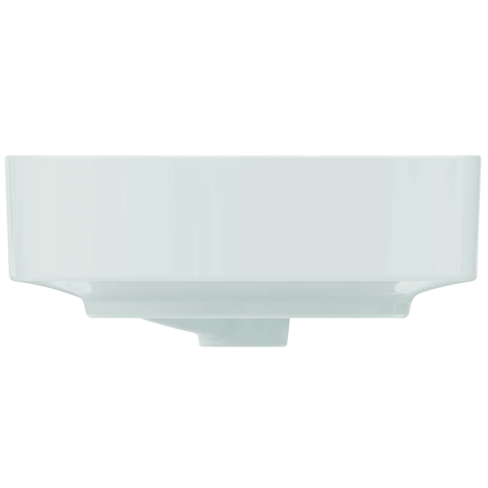 Çanak Lavabo 450x380x155 mm, batarya deliksiz, taşma delikli
