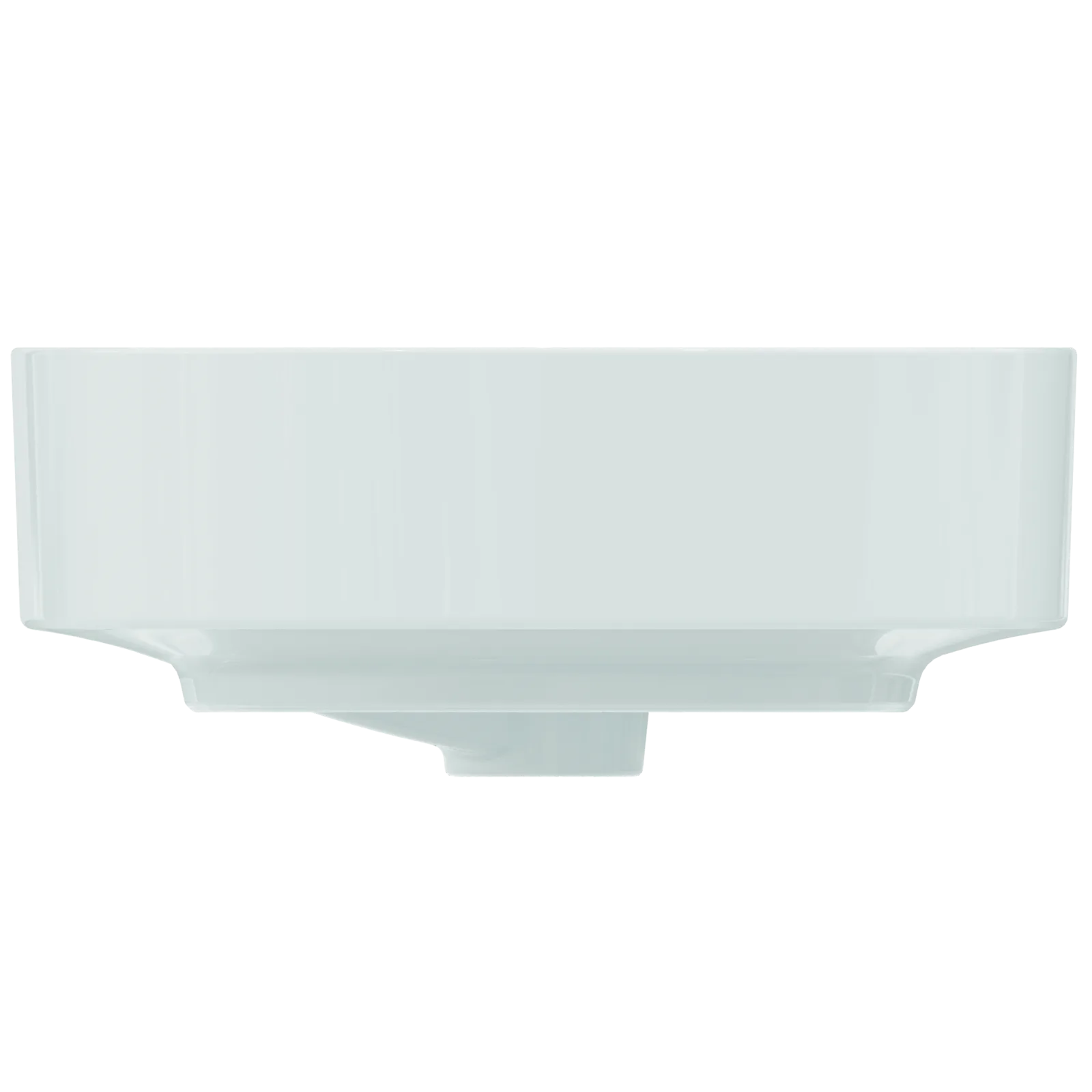 Çanak Lavabo 550x380x155 mm, batarya deliksiz, taşma delikli