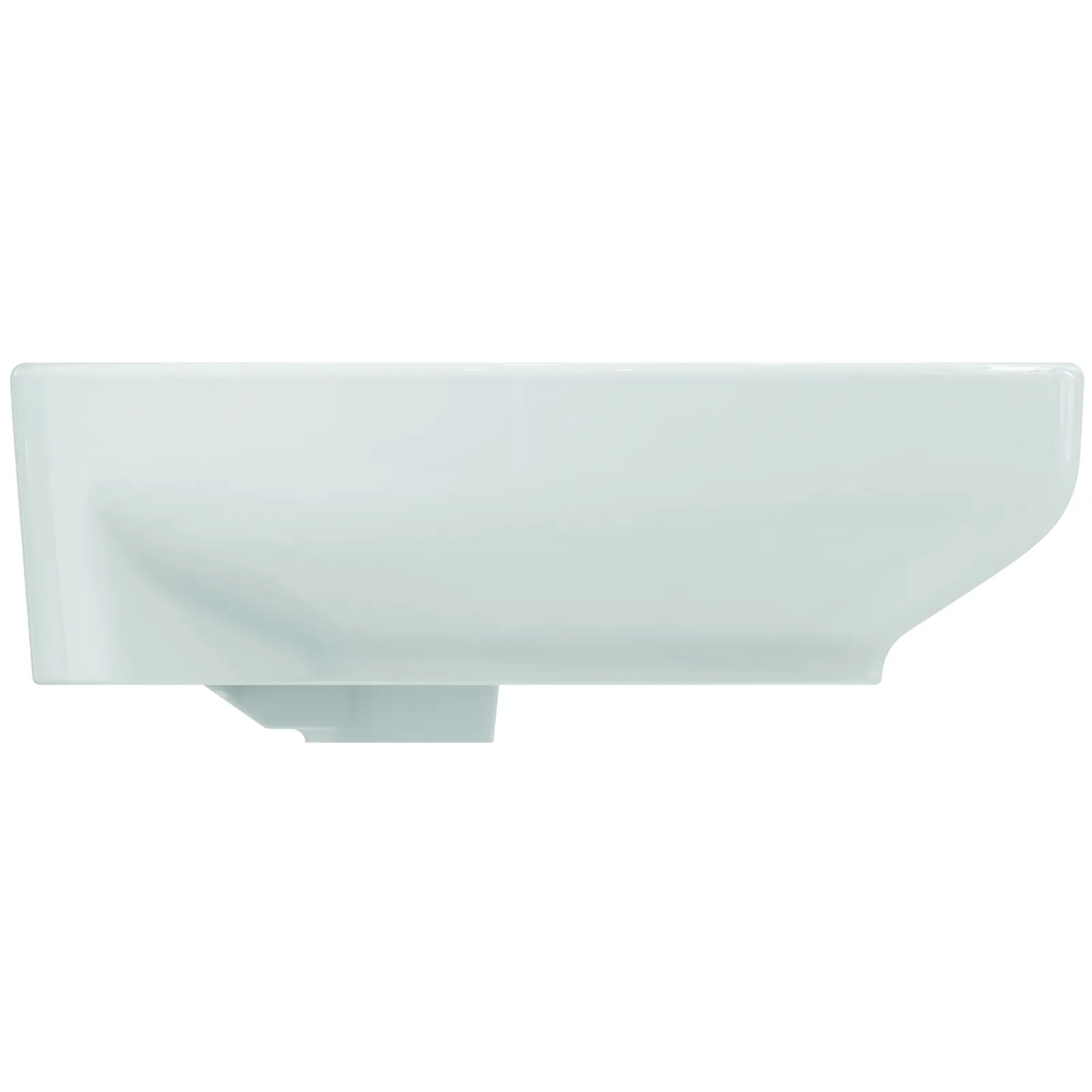 Çanak Lavabo 400x400x140 mmGrinded bottom side, batarya deliksiz, taşma delikli
