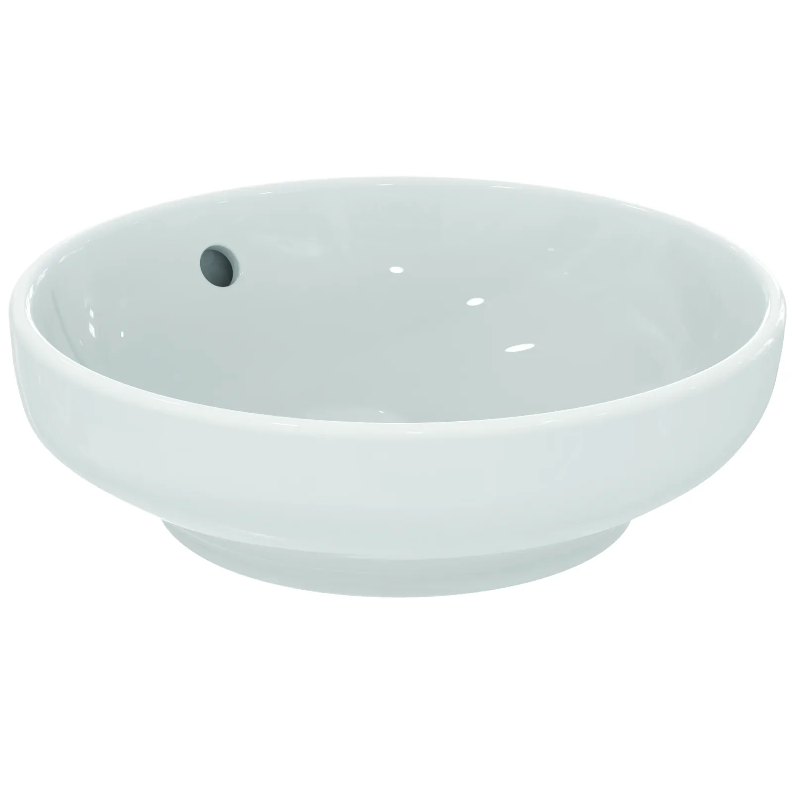 Çanak Lavabo 400x400x140 mmGrinded bottom side, batarya deliksiz, taşma delikli