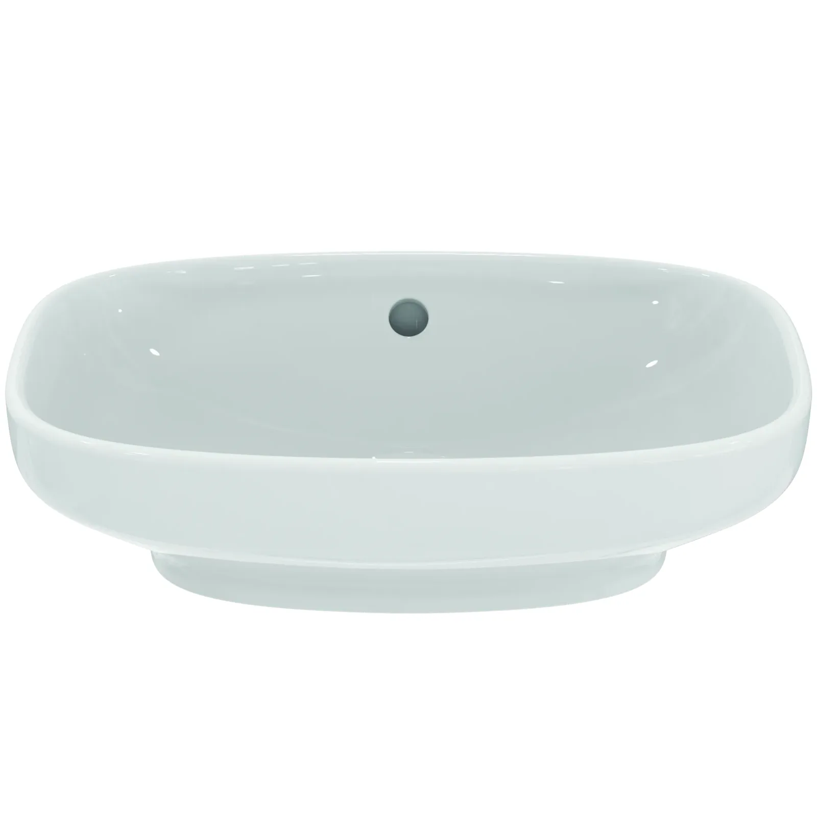 Çanak Lavabo 450x370x140 mmGrinded bottom side, batarya deliksiz, taşma delikli