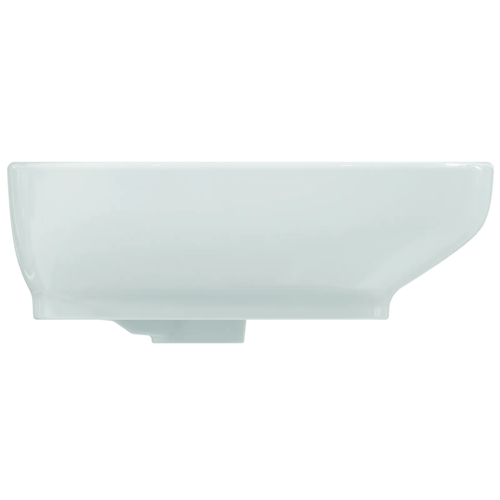 Çanak Lavabo 450x370x140 mmGrinded bottom side, batarya deliksiz, taşma delikli