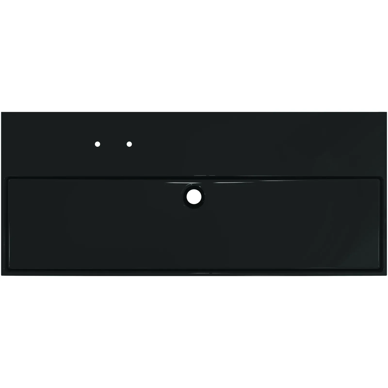 Lavabo 1215x515x125 mmGrinded bottom side, 2 batarya delikli, taşma deliksiz