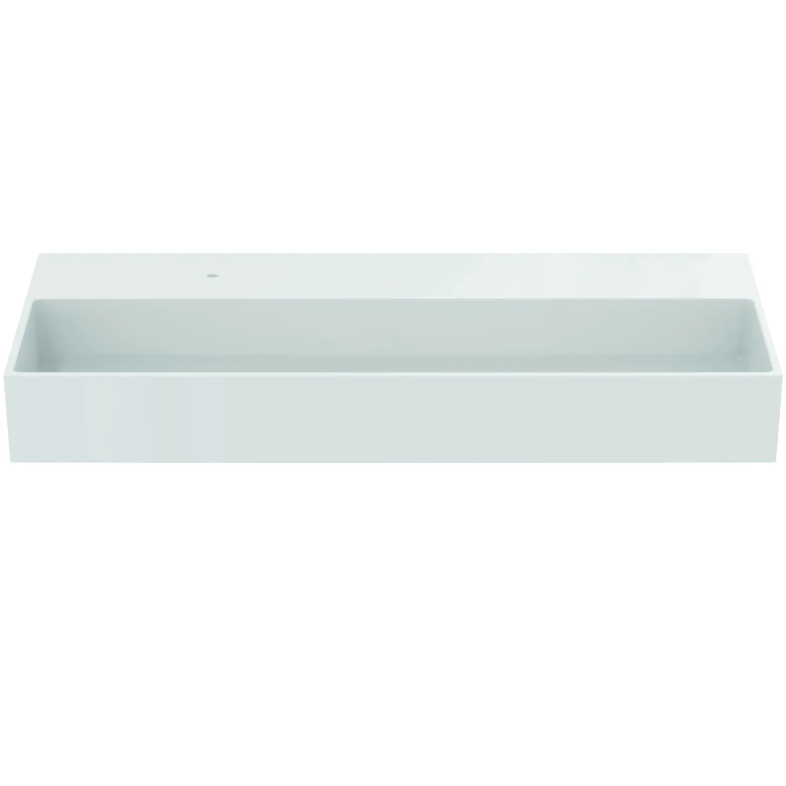 Lavabo 1015x515x125 mmGrinded bottom side, 1 tek batarya delikli, taşma deliksiz