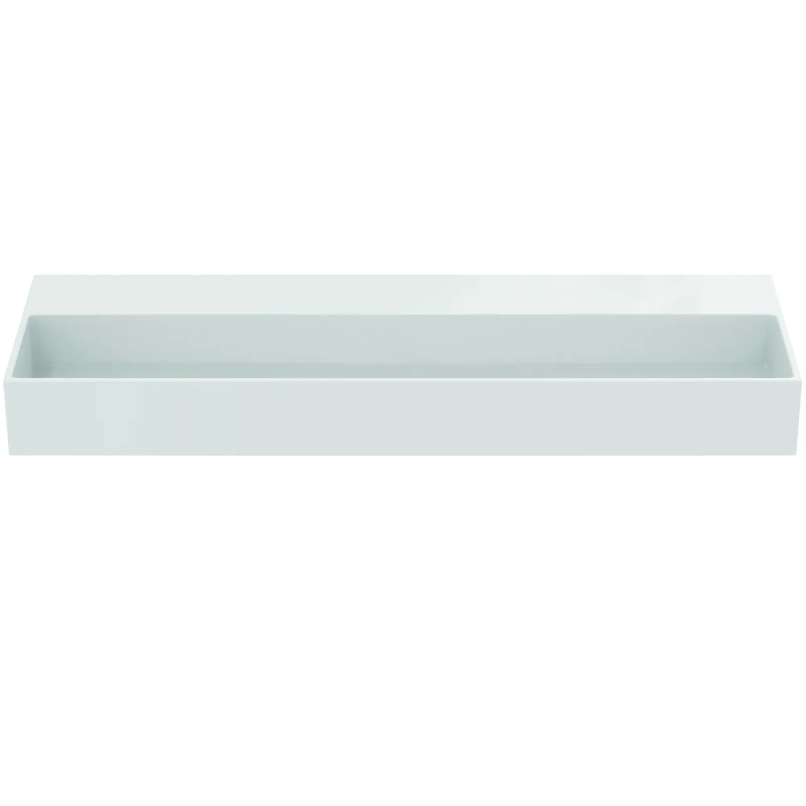 Lavabo 1215x515x125 mm, batarya deliksiz, taşma deliksiz