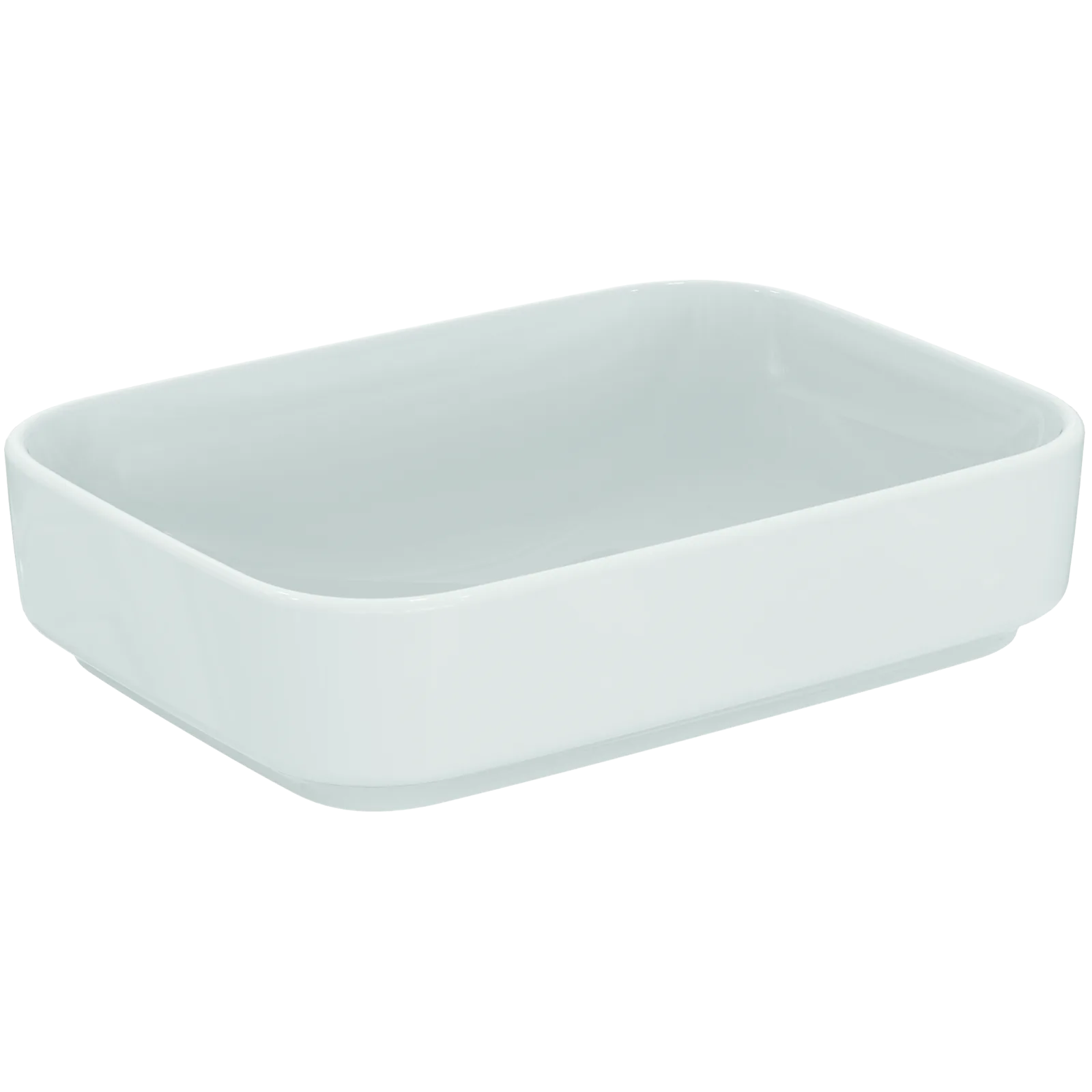 Çanak Lavabo 550x400x130 mm, batarya deliksiz, taşma deliksiz