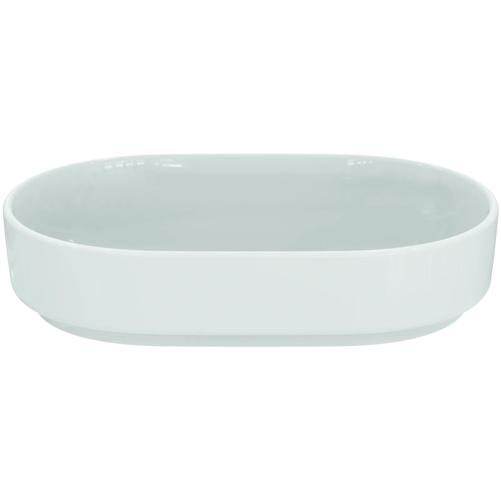 Çanak Lavabo 600x380x130 mm, batarya deliksiz, taşma deliksiz
