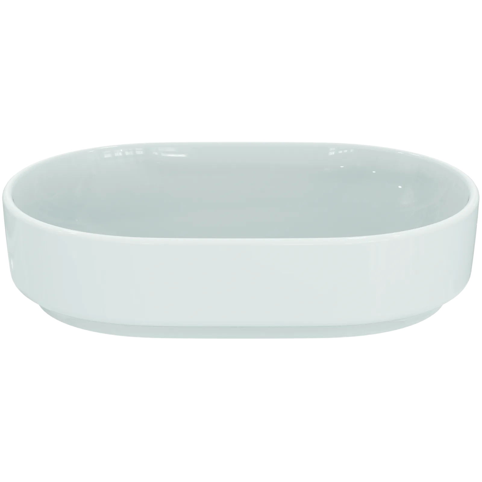 Çanak Lavabo 550x360x130 mm, batarya deliksiz, taşma deliksiz