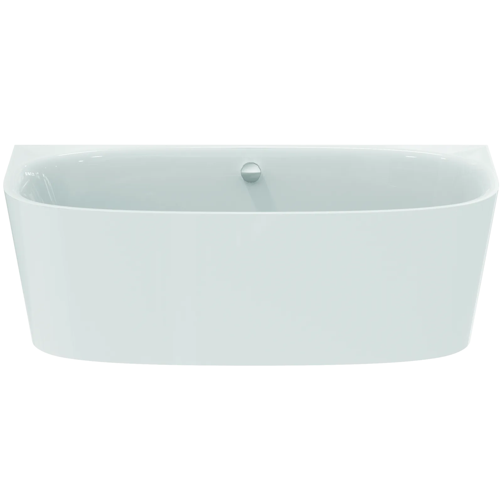 Özel Şekilli Küvet 1800x805x610 mm, batarya deliksiz, taşma delikli, sifon kumandalı görsel 2